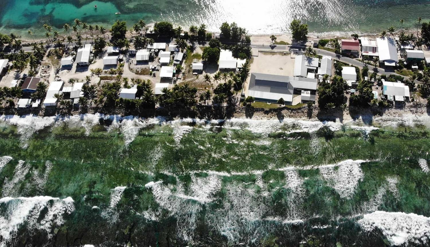 Tuvalu has been classified as ‘extremely vulnerable’ to climate change by the United Nations Development Program (Mario Tama/Getty Images)